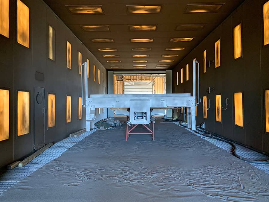 Abrasive Cleaning Booth