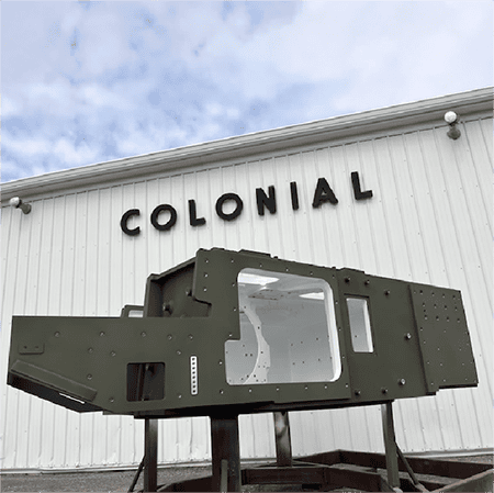 Helicopter showing CARC coating